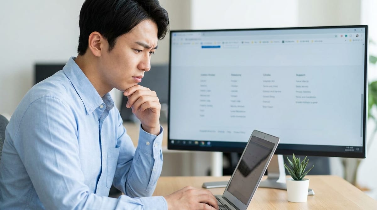푸터(Footer) — 공공웹이 자주 틀리는 지점